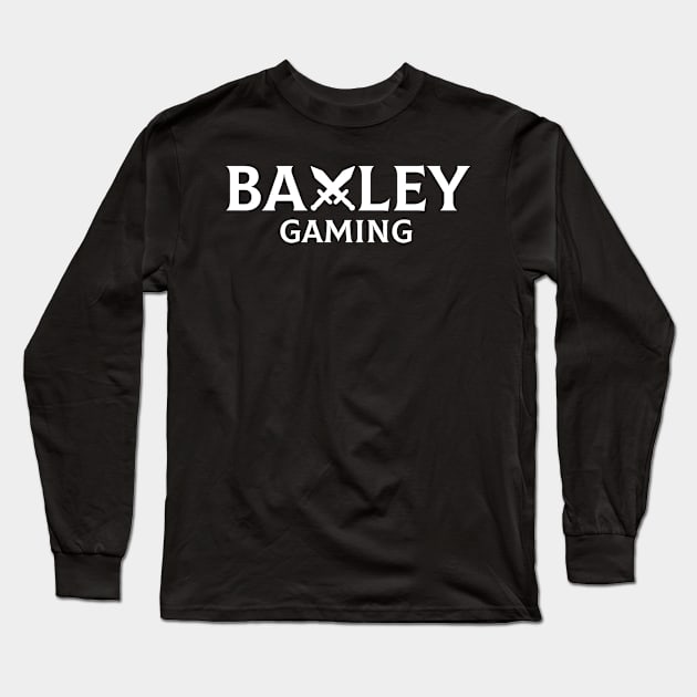 Baxley Gaming Logo Long Sleeve T-Shirt by Baxley Gaming